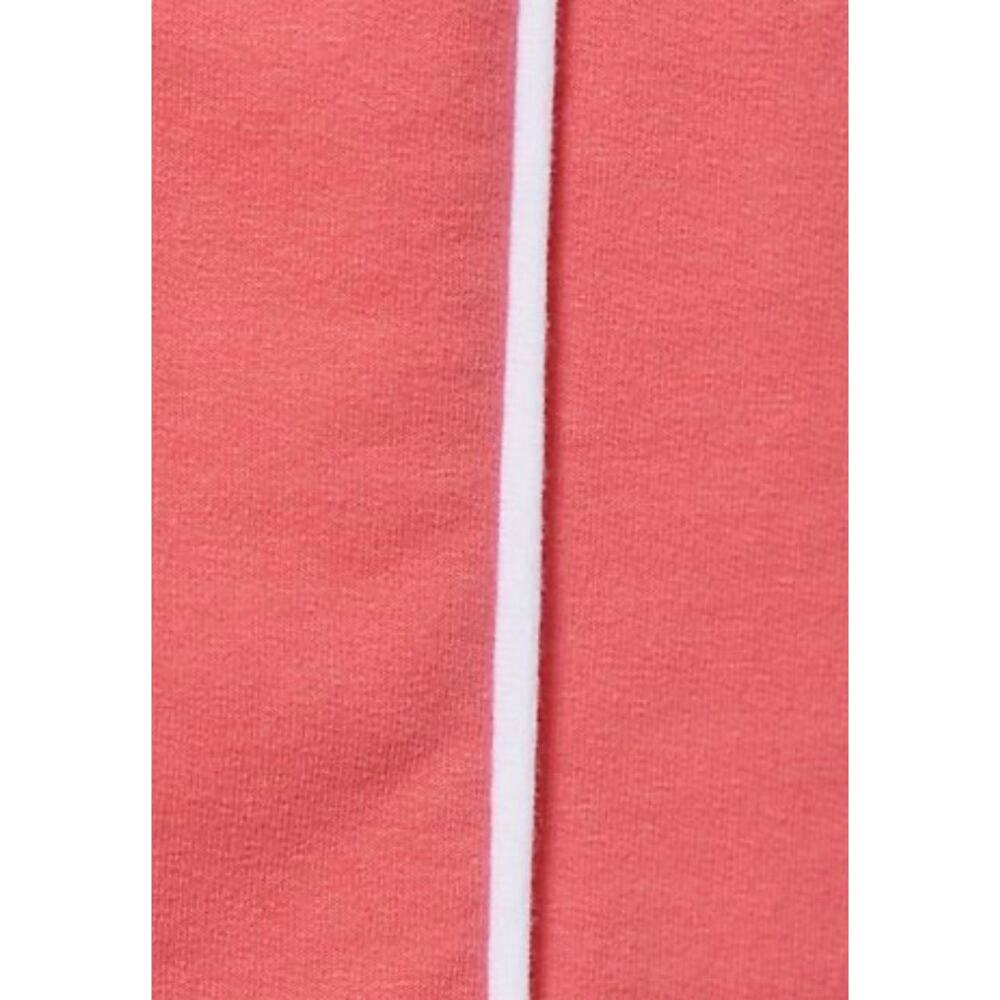 Sport Savvy French Terry Polo Collar Zip Raglan Sleeve Dress CORAL NWOT SIZE XL - Picture 3 of 9